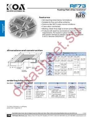 RF732ELTE22RJ datasheet  